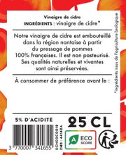 Charger l'image dans la galerie, VINAIGRE DE CIDRE NATURE
