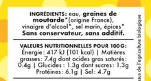 Charger l'image dans la galerie, MOUTARDE BIO ET FRANÇAISE